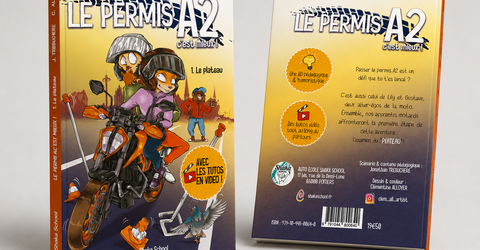 BD Clementine alloyer MOTO DOS OUVERT