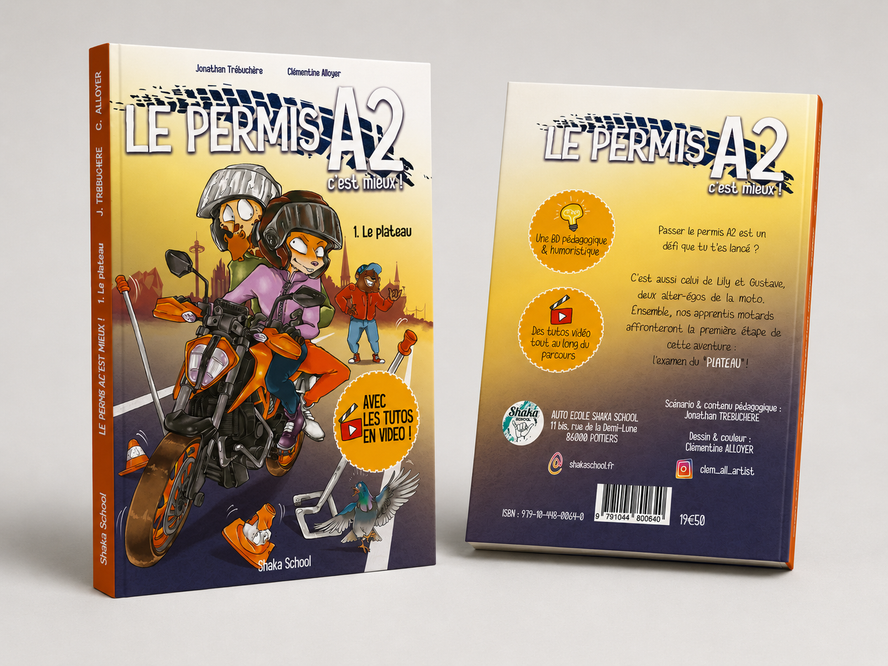 BD Clementine alloyer MOTO DOS OUVERT